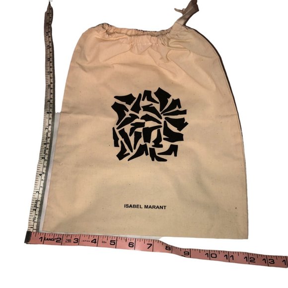 isabel marant organic natural cotton graphic stylish bootie print drawst… - Picture 1 of 3